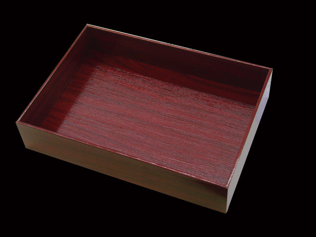 高級紙製折箱 赤うるし RUS-3