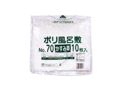 ポリ風呂敷　No.70 かすみ草　10枚入り