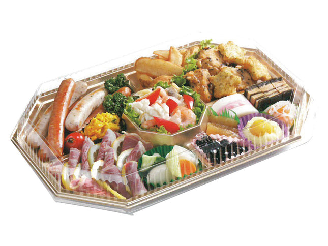 オードブル容器 DX PD 36-5 G-W 本体蓋セット