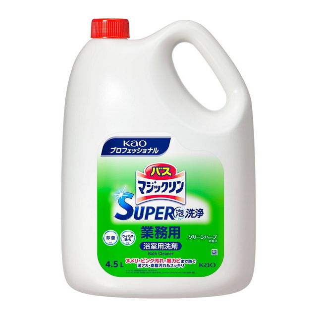 浴室用洗剤　バスマジックリン　スーパークリーン　4.5L 業務用