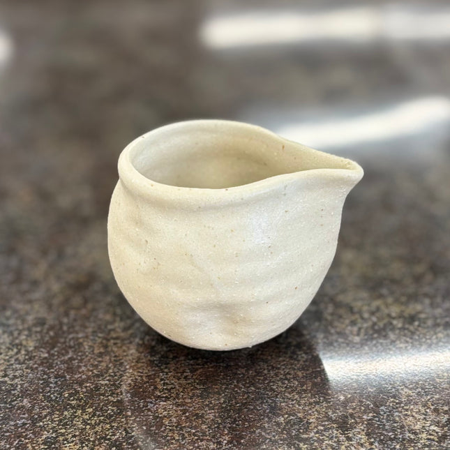 42812-460 粉引紬変形汁次(マイクロ)