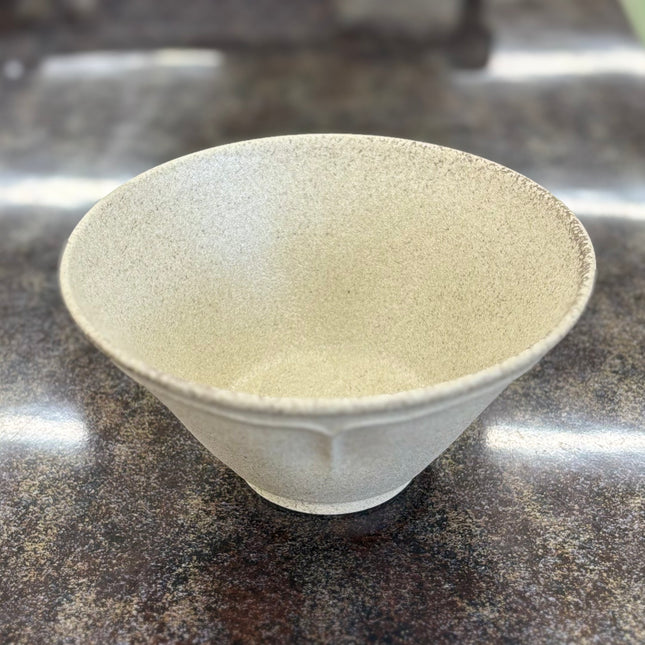 梨華フレアボール 18cm マットベージュ