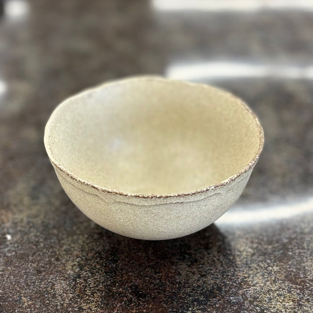梨華ボール　13cm マットベージュ