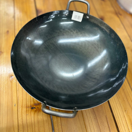 山田　鉄　打出　中華両手鍋 36cm