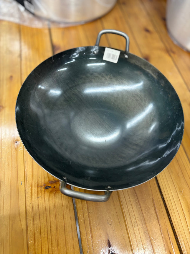 山田　鉄　打出　中華両手鍋 57cm