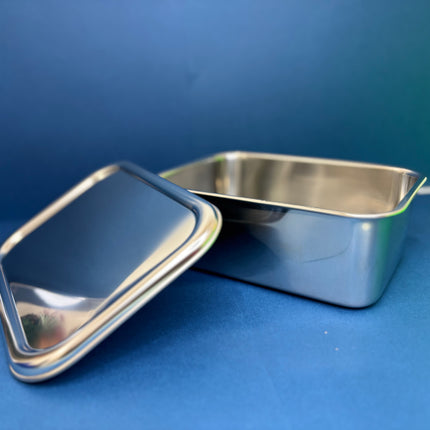 18−8深型組バット　3号　蓋セット