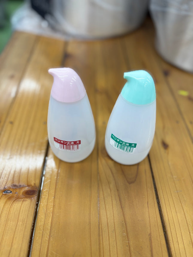 トンボペンギン　ソース入れ　大 320ml ピンク