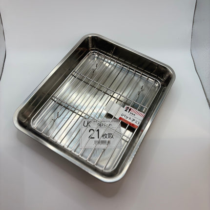 18−8角バットアミ　21枚取り用