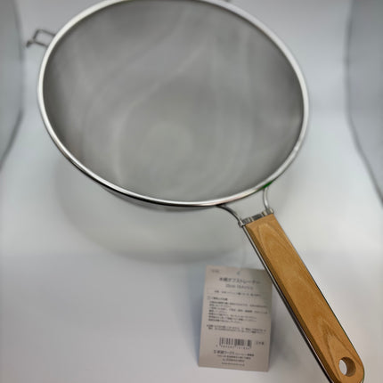 TS 木柄 タフストレーナー 25cm