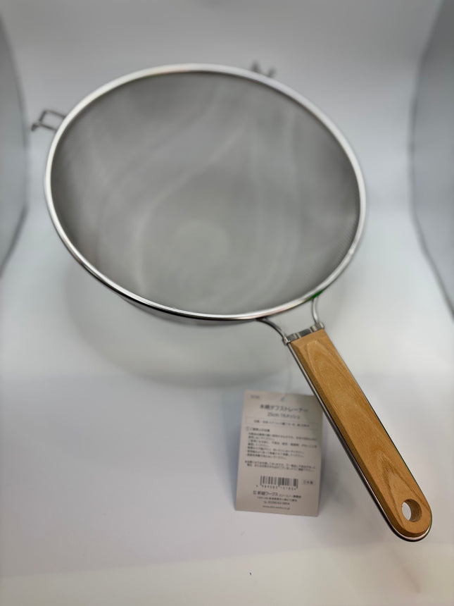 TS 木柄 タフストレーナー 16cm