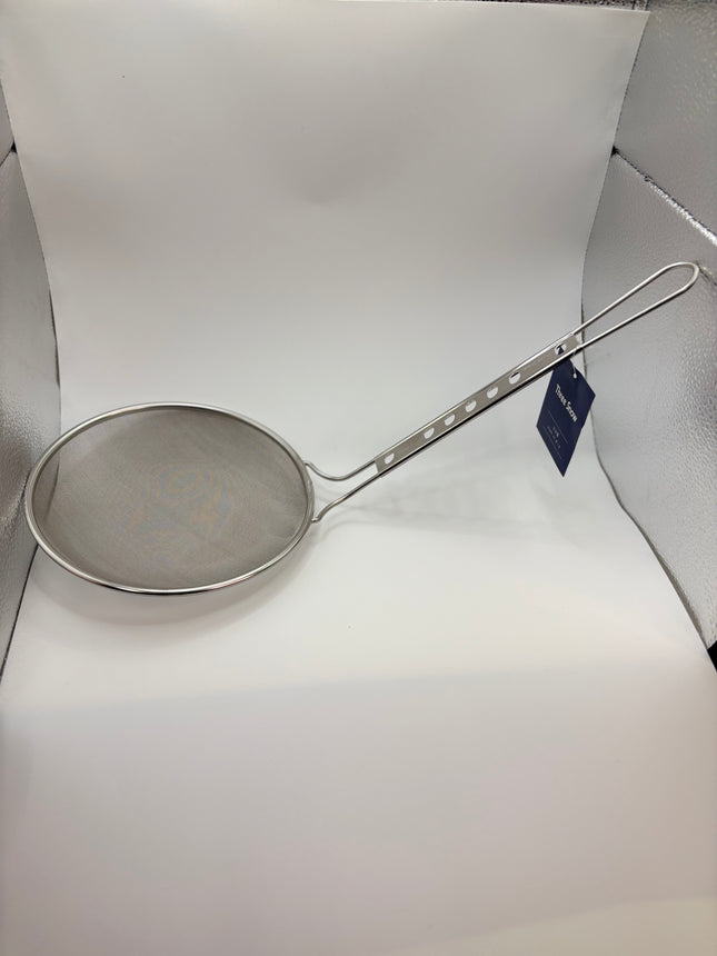 ステンレス　スリースノー　丸かす揚げ　18cm