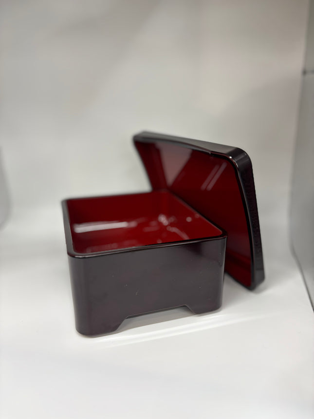 若丸丼重　漆調溜内赤　U-1-50