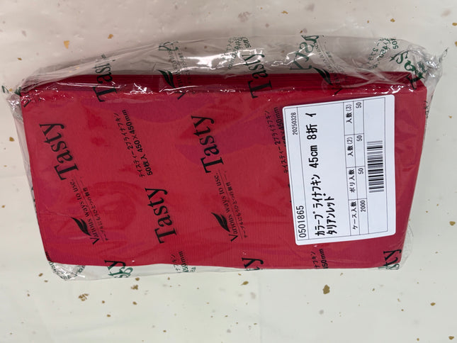 テイスティ カラープライナフキン イタリアンレッド 50枚入 8折