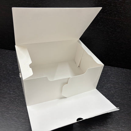 スリムエコ　ケーキ箱　ホワイト　15×21mm