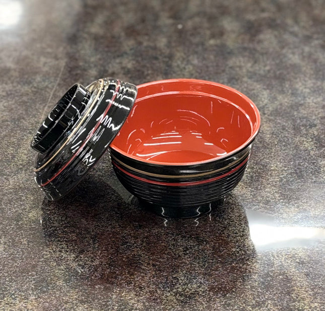 美里千筋飯器　ライン　内朱