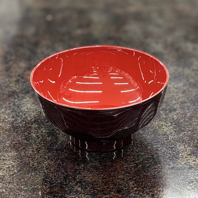 4寸 亀甲汁椀 うるみ内朱
