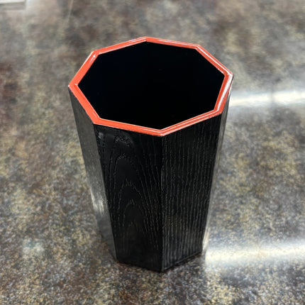 箸立て　黒　角