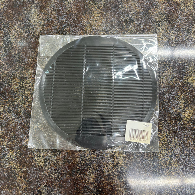 PP渕付　竹スダレ　ブラック 15cm　丸