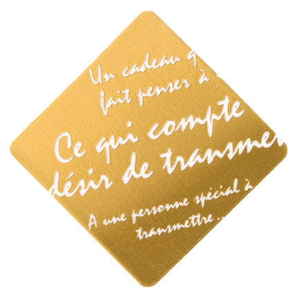 BKF-PC ケーキピック　ゴールド