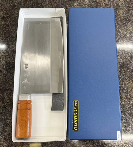 Sugimoto : Chinese Chef Knife(Chinese Cleaver) No.6 220×110mm Made in Japan