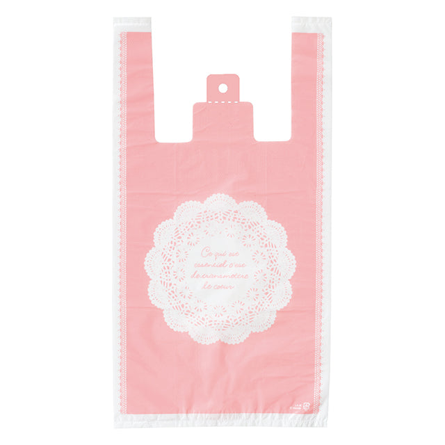 レジ袋  LA-M レースレジバッグ 100枚