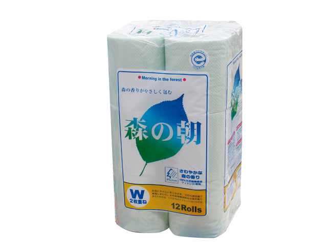 トイレットペーパー　森の朝　12ロール