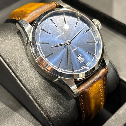 Hamilton American Classic Spirit of Liberty Swiss Automatic Mens H424151 blue