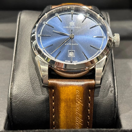 Hamilton American Classic Spirit of Liberty Swiss Automatic Mens H424151 blue